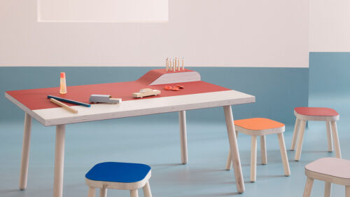furniture linoleum forbo table